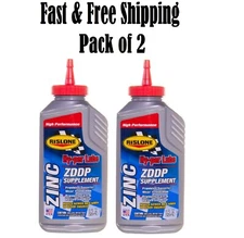 Rislone 4405 Engine Oil Supplement Concentrate with Zinc Treatment 11 Oz 2 Pack