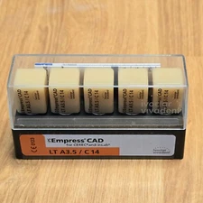 CEREC Ivoclar IPS Empress CAD - LT A3.5 / C14 - 5 Blocks