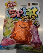 JA-RU INC. STYRO Splat Pets Monkey In The Color Red Ages 4 + STICKY AND STRETCHY