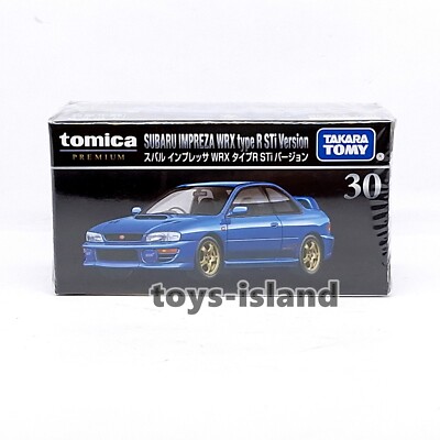 TOMICA PREMIUM 30 Subaru Impreza WRX Type R STi Version 1/61 TOMY