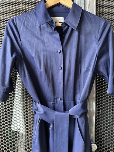Hobbs Navy Blue Dress size 10 - Picture 2 of 6