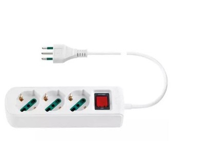 Vimar Multipresa 3 Universalsteckdosen + S11 + Cbe weiß - 0R00637.CC.B