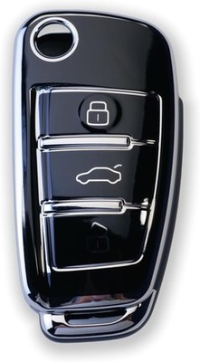TPU-Schlüsselhülle für Audi A1, A3, A4, A5, A6, B6, B7, C5, C6, Q2, Q3, Q5, Q7,