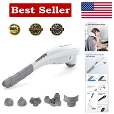 Electric Cordless Massager with 5 Attachments - Perfect Gift for Relaxation