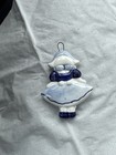 Dutch Boy And Girl Ornaments Blue And White — photo 6