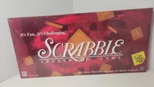 Scrabble Crossword Board Game 1999 Hasbro Milton Bradley Family Game
