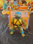 Vintage 1988TMNT Ninja Turtles Leonardo  Soft Head Complete Playmates Macao