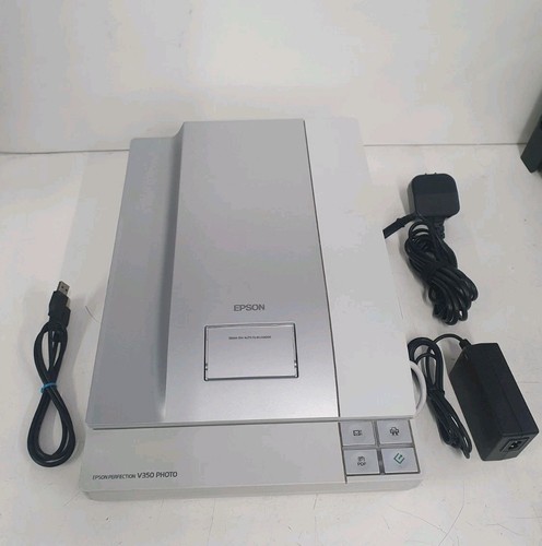 Epson Perfection V350 Photo Matrix CCD Zeilensensor Flachbettscanner mit Netzteil + VA