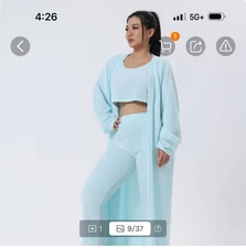 Cozy Pajama Set, 3 Piece Lounge Set, Cute Loungewear, Warm Suit Sets, ,