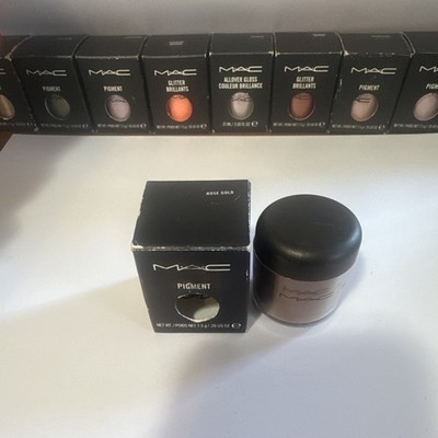 M·A·C Pigment Rose Gold Loose Powder Single Shimmer 0.26 oz B10