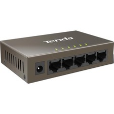 5 Port Fast Ethernet Switch  Ethernet Splitter  5 x 10/100Mbps Ports  Unma...