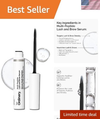 Achieve Gorgeous Lashes & Brows: Peptide-Powered Serum for Visible Results