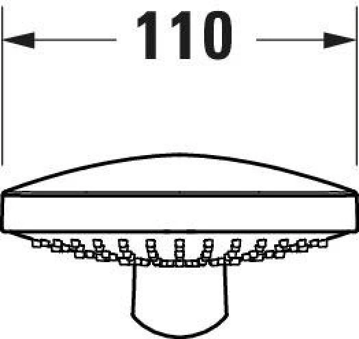 DURAVIT Handbrause 3jet 110 MinusFlow Duschbrause Duschkopf Regendusche - Bild 3 von 4