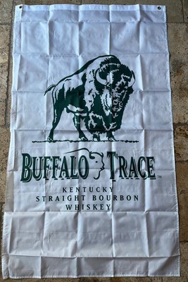 Buffalo Trace Kentucky Straight Bourbon Whiskey Vertical Flag 3x5 ft Bar Mancave