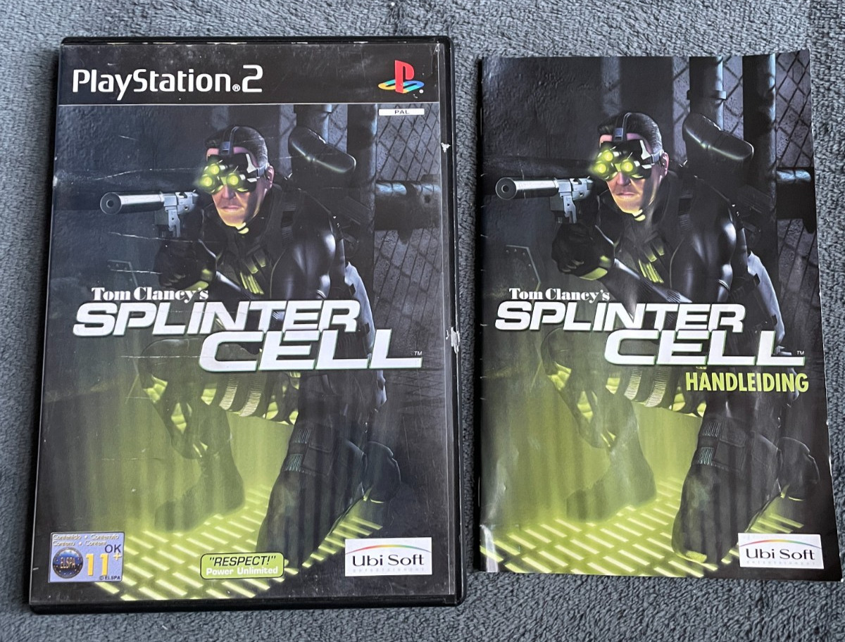Tom Clancy’s Splinter Cell complet sur Playstation 2 PS2 - FR cd TBE