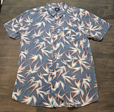 Jack O'Neill Burst Men's XLarge Shirt Hawaiian Floral All-Over-Print Multicolor