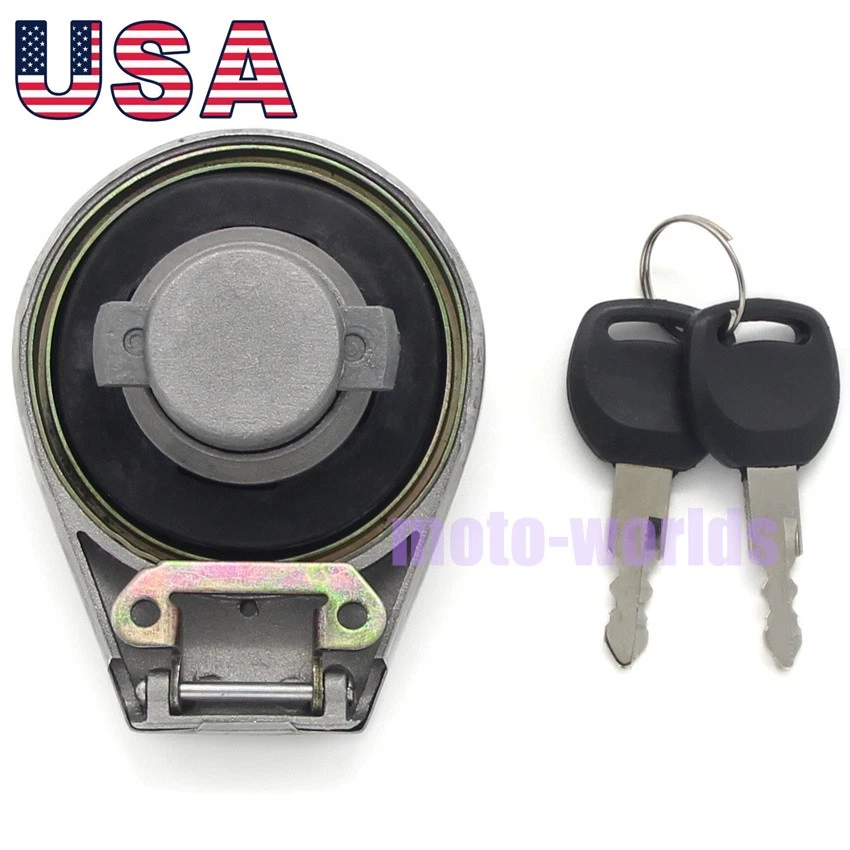 Gas Fuel Cap Cover Key for Honda VF750C V45 Magna 82-88/ VF1100C V65 Magna 83-85 Foto 4 de 4