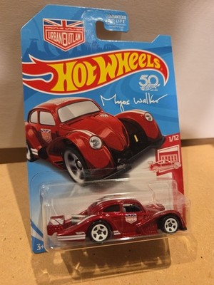 2018 HW Target Exclusive Red EditionVOLKSWAGEN KAFER RACER Magnus Walker O28