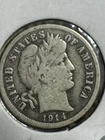 1914-s Barber Dime, Better Details, 99c Shipping Offer