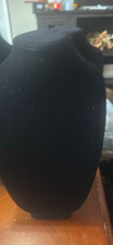 8 large size 2 samll Black Velvet Flocked Portable Neckl Display Bust Neck Stand