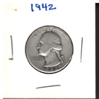 1942 WASHINGTON QUARTER (SILVER)