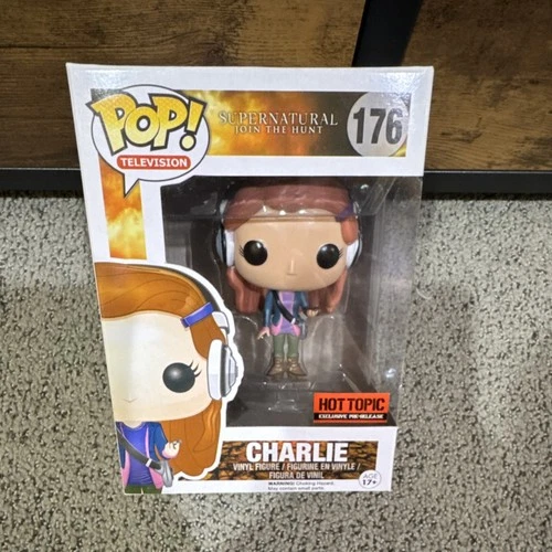 Funko Pop! Vinyl Charlie Supernatural 176 Hot Topic Exclusive Television Figure