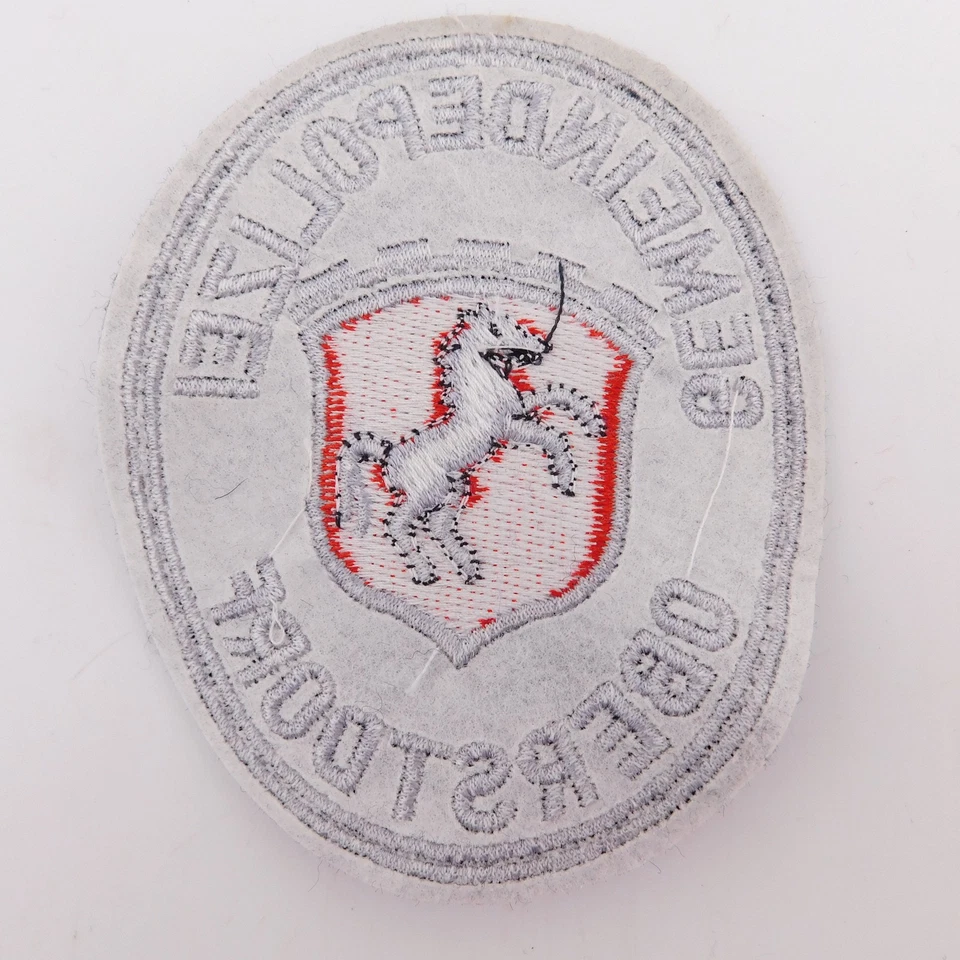 Germany Municipal Police Patch Gemeindepolizei OBERSTDORF Polizei - Image 2 of 3