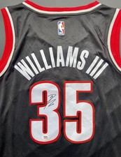 Robert Williams III Signed Autographed Portland Trail Blazers Jersey Psa/Dna Coa