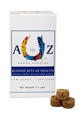 A To Z Blonde Bits of Health Low Carb/Sugar Horse Treats, Wheat & Corn Free