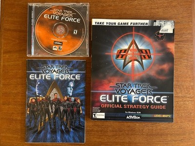 Star Trek Voyager Elite Force PC 2000 Activision Raven - Official Strategy Guide