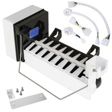 Refrigerator Freezer Ice Maker Assembly Replacement 2198597 W10190960 OPEN BOX