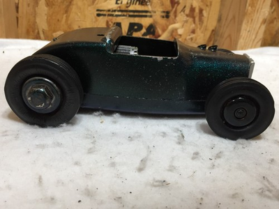 #ad VTG Cameron Engineering Rodzy Gas Powered Standard Tether Car Green Flake $399.99