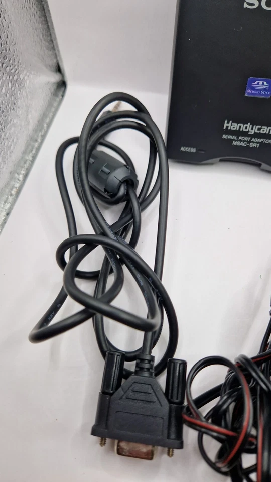 Sony MSAC-SR1 Serial Port Adapter for Memory Stick Bundle with Charger + Cable - Image 4 of 4