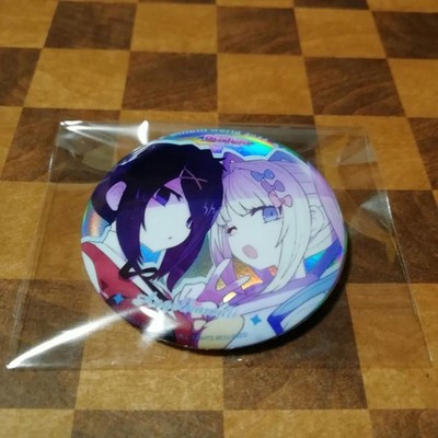 Nidiga Girl Overdose Choten-chan Ame-chan Badge 2pcs Set 2.4in Official Bilibili