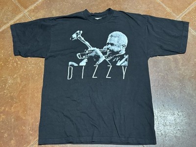 Vintage 1992 Dizzy Gillespie Jazz Tee Shirt Size XL MENS black White VTG 90s 