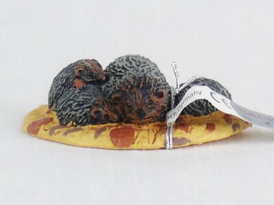 Bullyland Hedgehog Family Animal Figure New With Tag