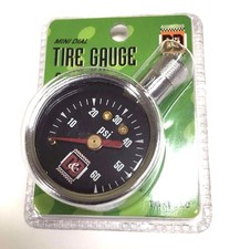 Metal Mini 1-12 Dial Tire Pressure Gauge For Car Motorcycle 0-60 Psi Tg-1010