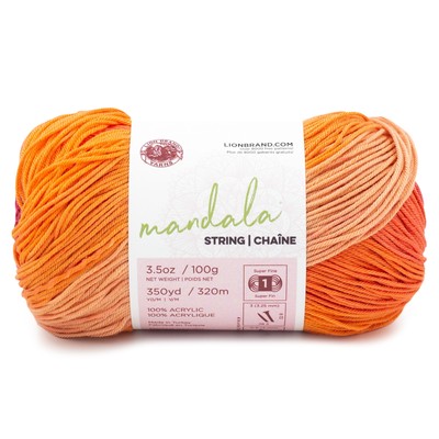Lion Brand Mandala String Yarn-Jingle - 3 Pack