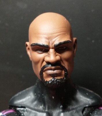 HEAD ONLY Marvel Legends Custom painted head MCU Bishop Head only ...