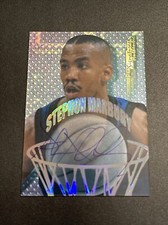1998 Collectors Edge Basketball STEPHON MARBURY Pro Signatures ROOKIE AUTO RC SP