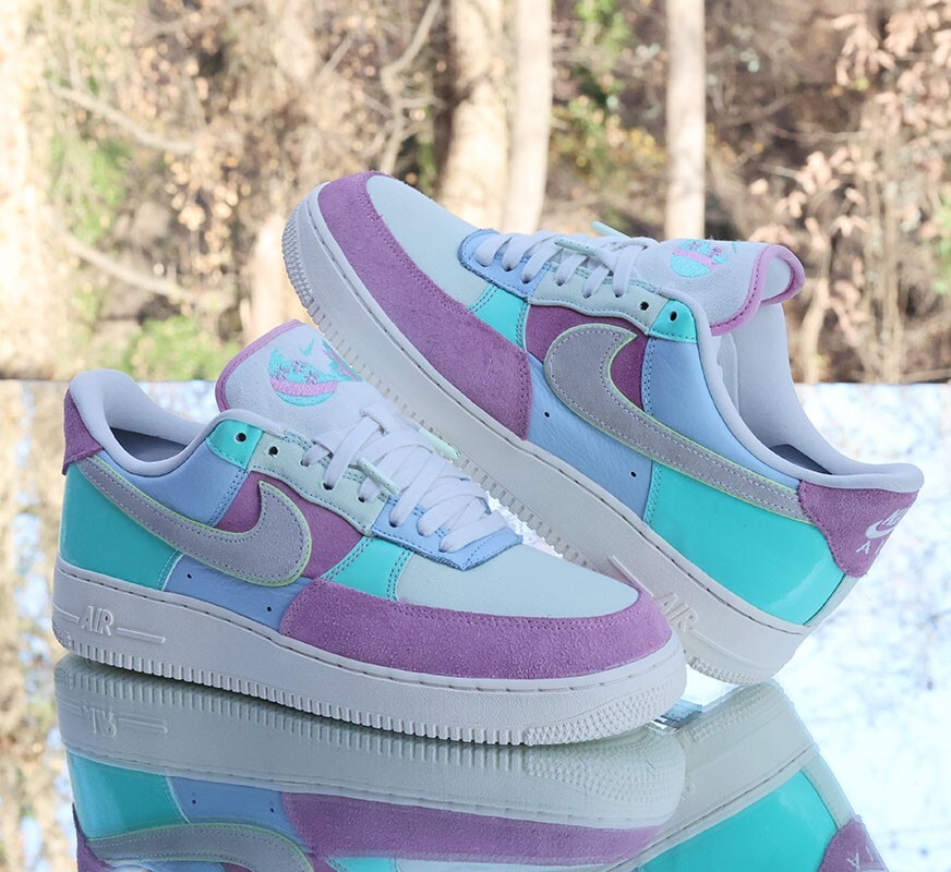 nnus1.*೨⋆*✩ Size 11 - Nike Air Force 1 Low Spring Patchwork Easter 2018