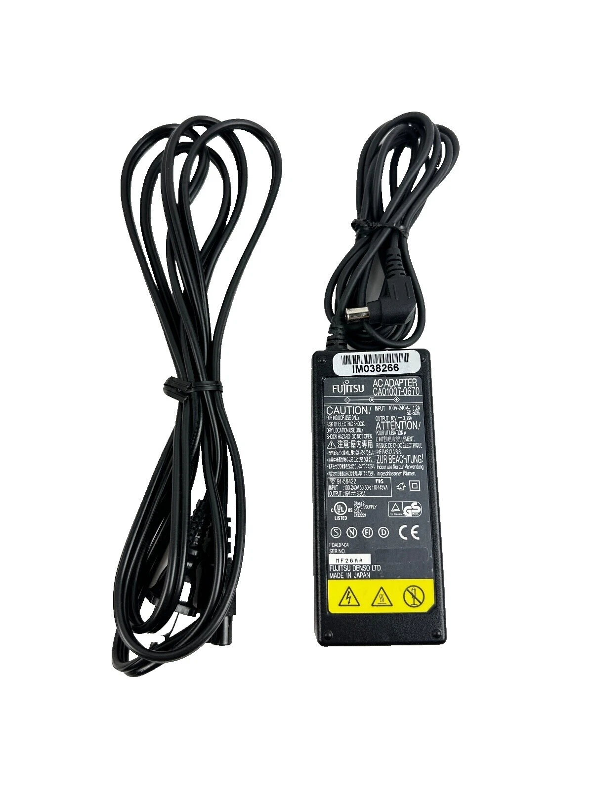 Fujitsu portátil alimentación adaptadores de CA/estándar/Cargadores Para Fujitsu