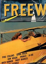 FREEWAY 1988 disco LP PHIL COLLINS OFRA HAZA NICK KAMEN PRINCE BOY GEORGE A HA