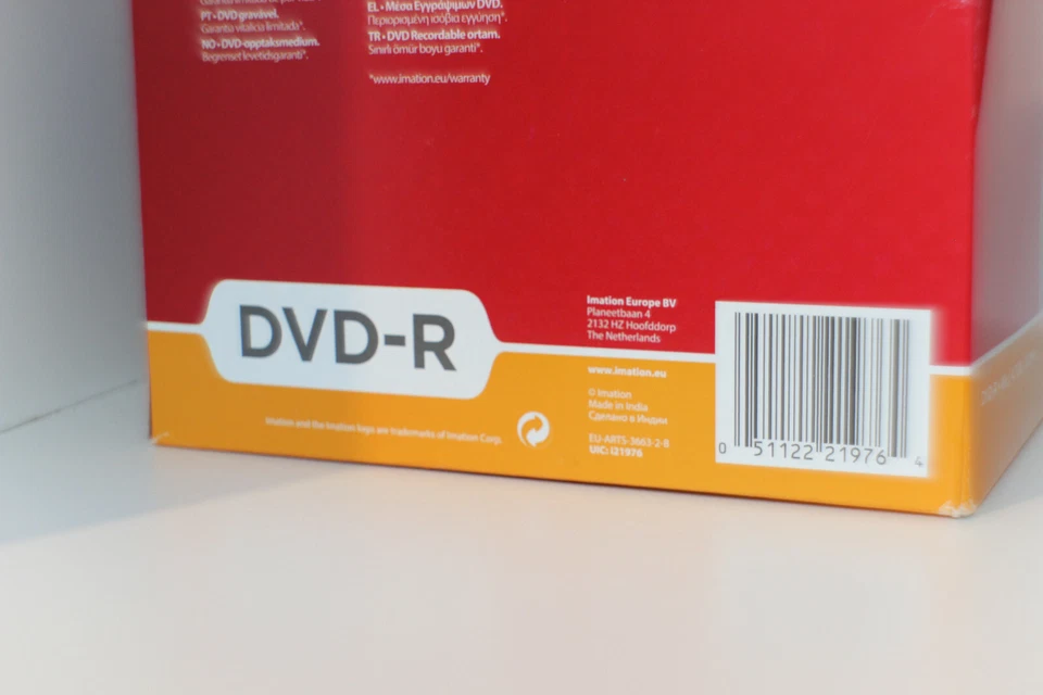 Imation 10 x DVD-R Rohlinge 4.7GB 120Min 16x - Bild 3 von 4