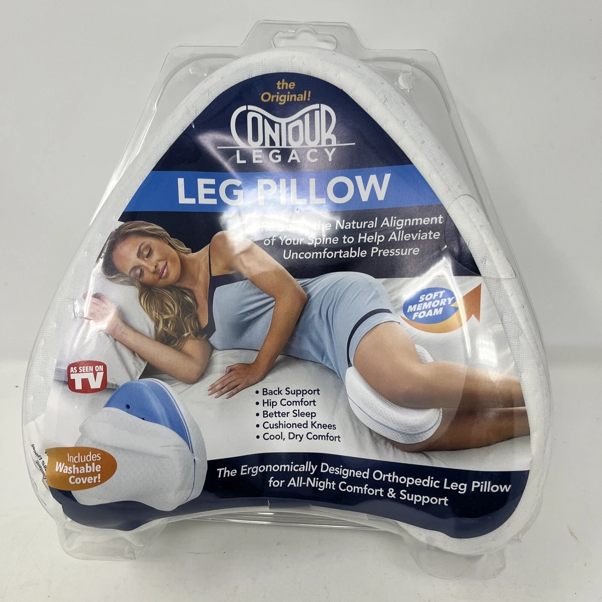 Contour Legacy Leg Pillow with Cover 