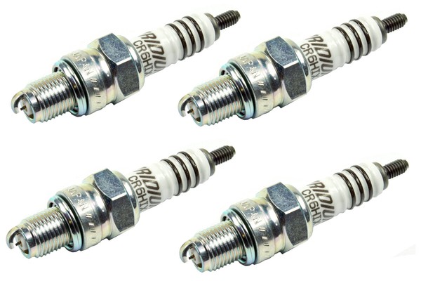 ZüNdkerze Set 4 StüCk NGK Iridium CR6HIX FüR Arctic Cat Y-12 Suzuki LT-Z Yamaha-image