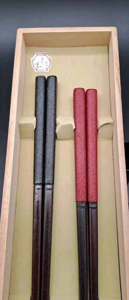 Ohashi original japanische Esstäbchen im Set Urushi Handwerkskunst - Bild 3 von 4