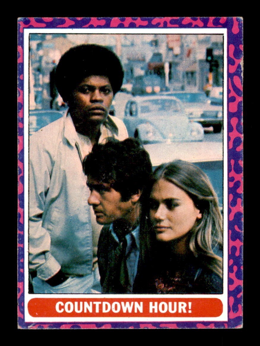1969 Topps Mod Squad #29 Countdown Hour! VG