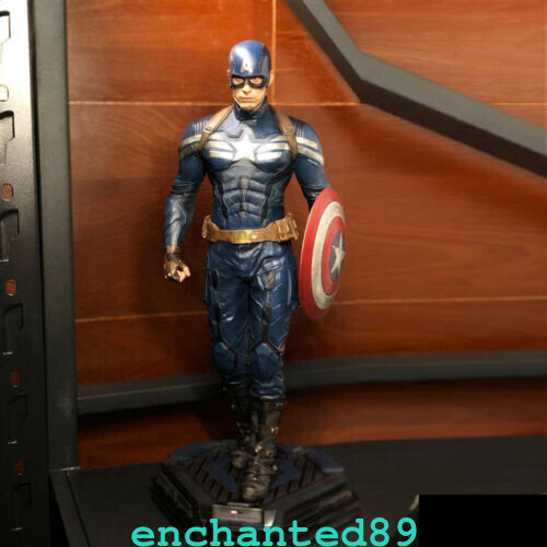 Queen Studio Captain America 1/4 Scale Resin Model Painted Statue