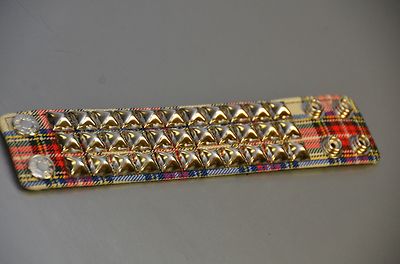 M2 Store | Bracciale Punk Rock Con Borchie 5,5cm | Carnival Toys - Foto 6